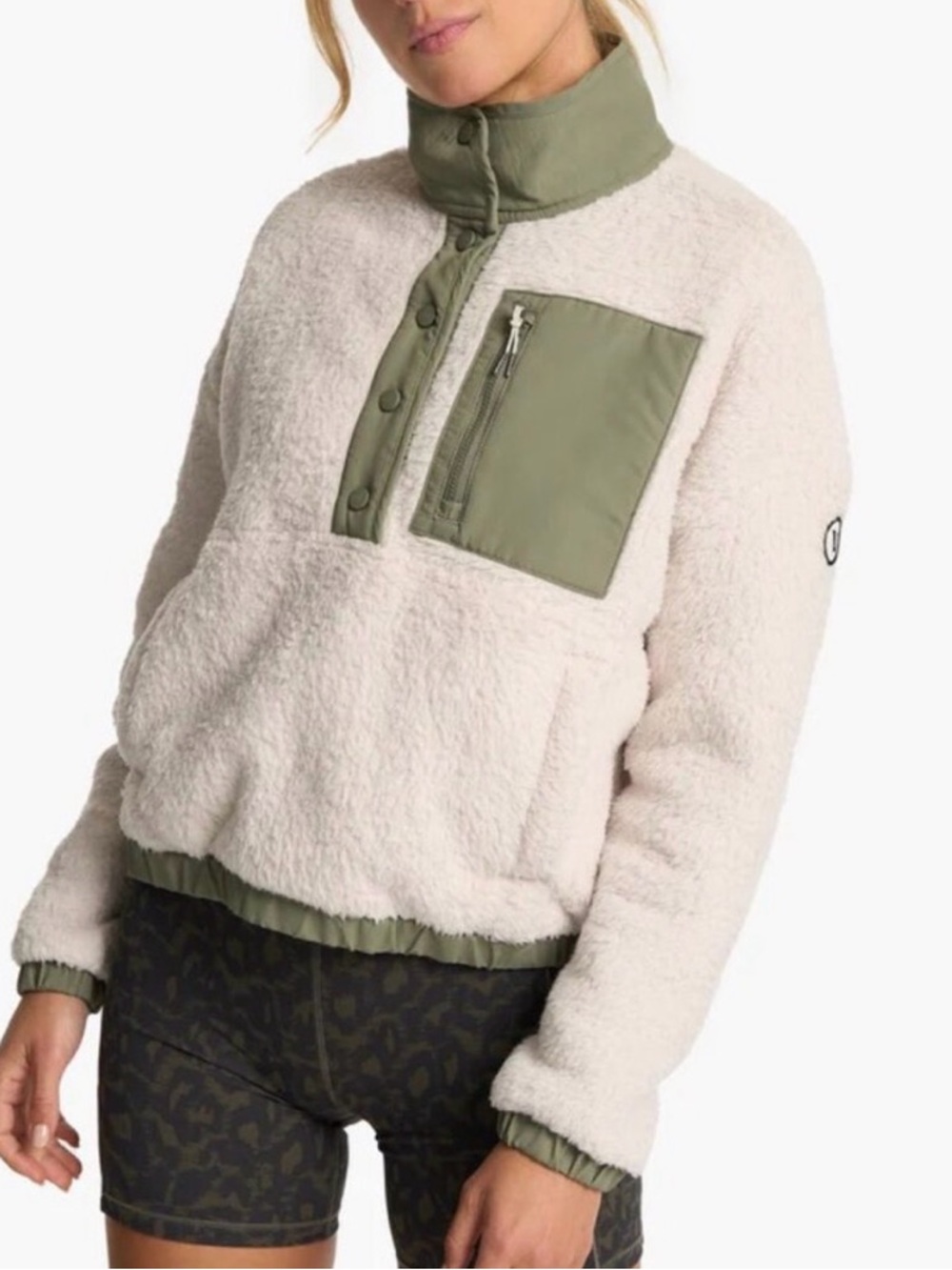 Vuori Women’s Dunes Sherpa Pullover XS